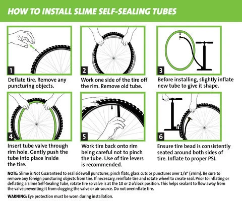 2x Slime Smart Self-Sealing Bicycle Gravel / Road Inner Tube | 700 x 35-43c | 48mm Presta Valve - Image 5