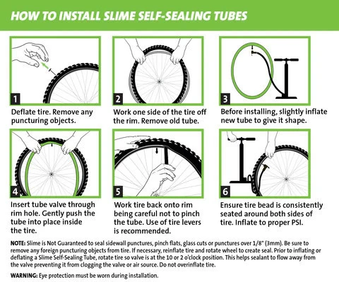 2x Slime Smart Self-Sealing Bicycle MTB Inner Tube | 29 x 2.35 - 3.0 | 48mm Presta Valve - Image 5