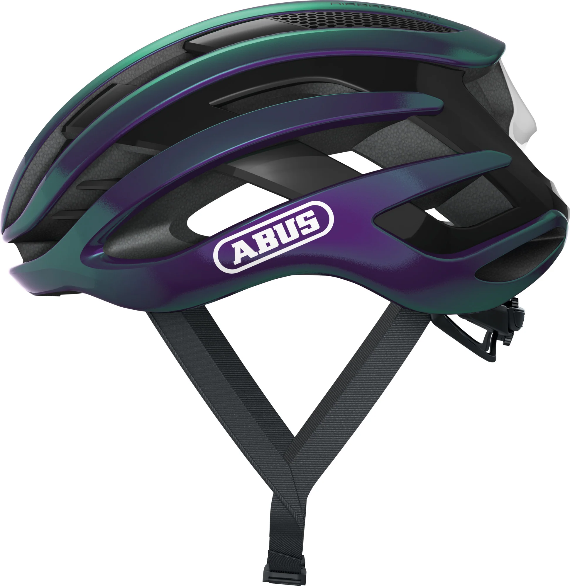 ABUS AirBreaker Elite Road Bicycle Helmet | Flip Flop Purple - Image 5
