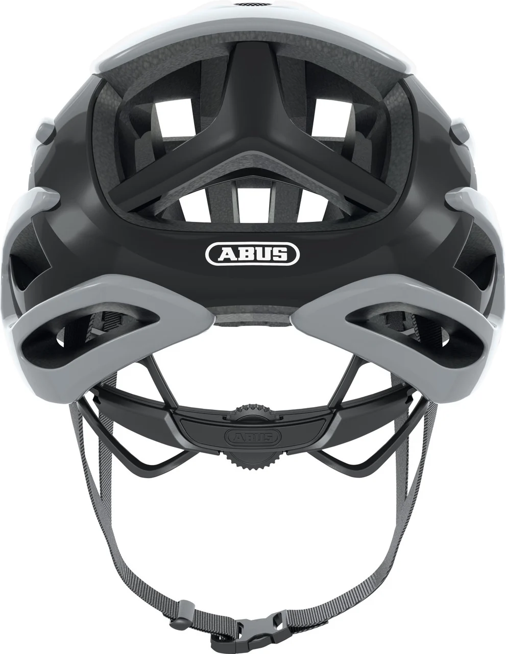 ABUS AirBreaker Elite Road Bicycle Helmet | Race Grey - Image 2