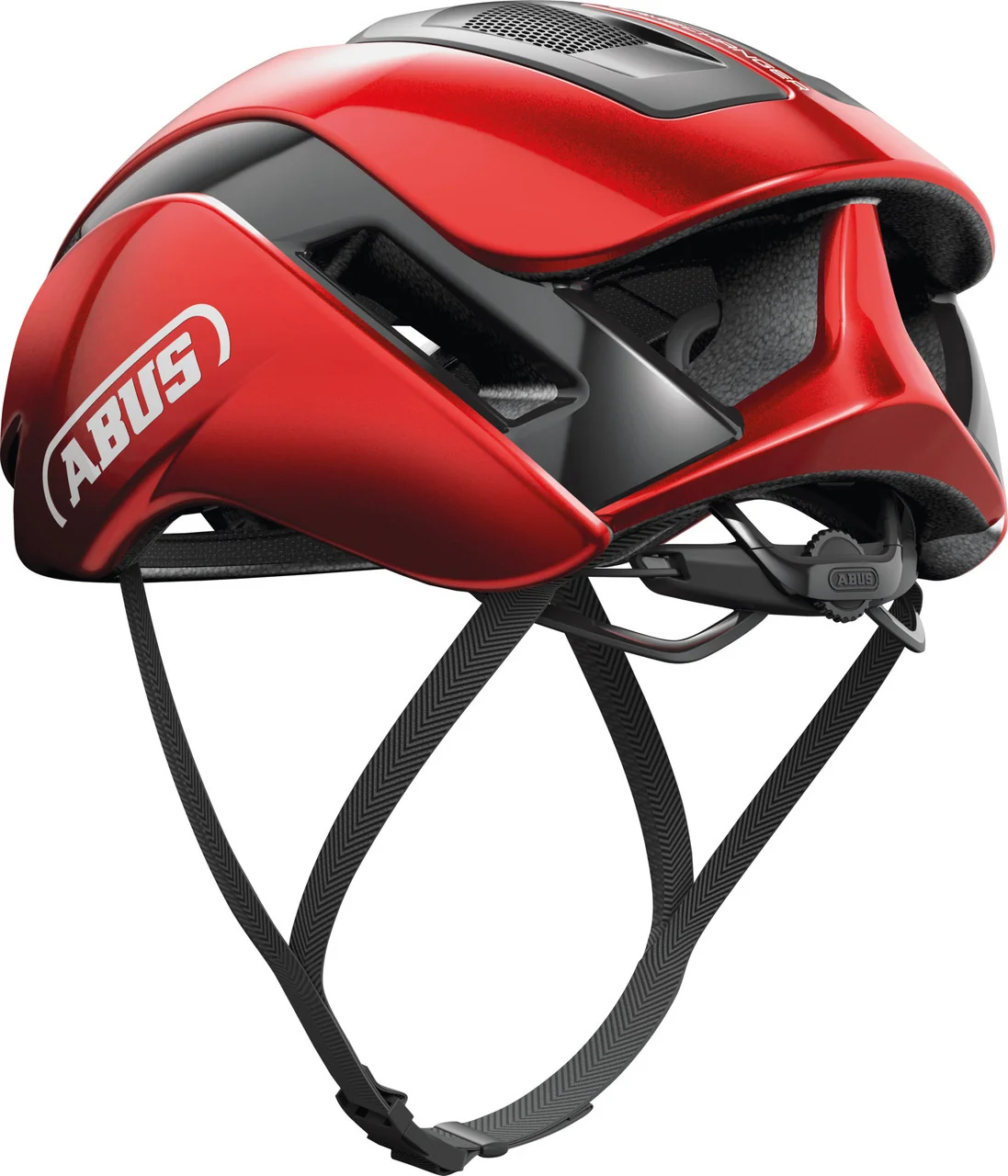 ABUS GameChanger 2.0 Road Aero Elite Helmet in Performance Red - Image 4