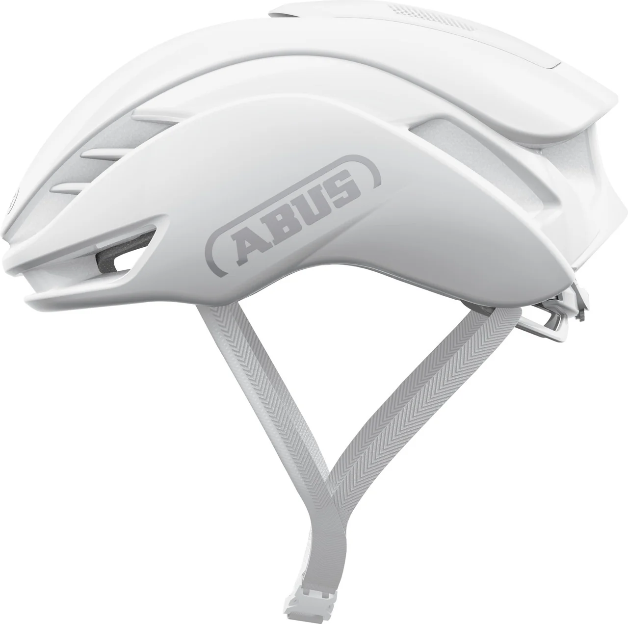 ABUS GameChanger 2.0 Road Aero Elite Helmet in Pure White - Image 2