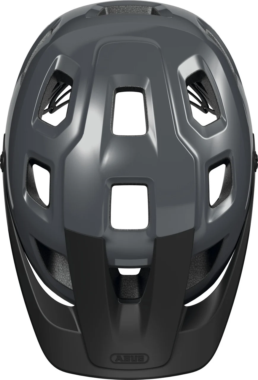 ABUS MoTrip MTB Helmet in Concrete Grey - Image 4