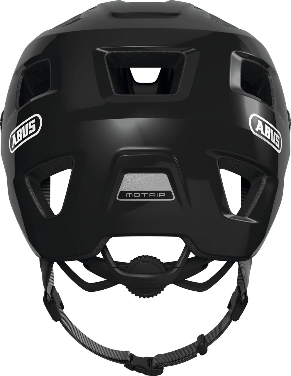 ABUS MoTrip MTB Helmet in Shiny Black - Image 2