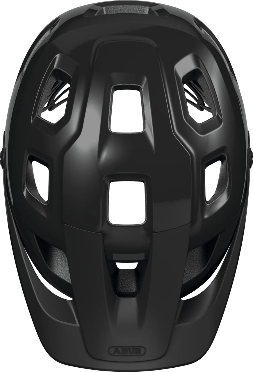 ABUS MoTrip MTB Helmet in Shiny Black - Image 3