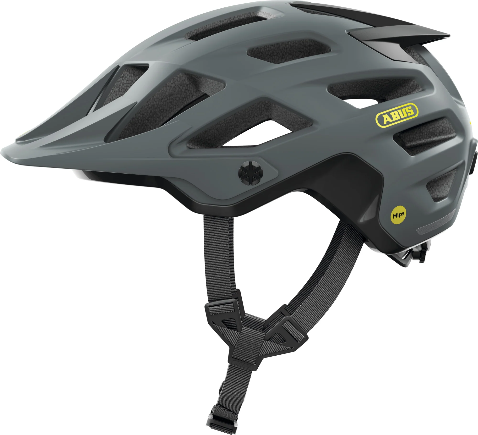 ABUS Moventor 2.0 MIPS MTB Helmet in Concrete Grey - Image 5