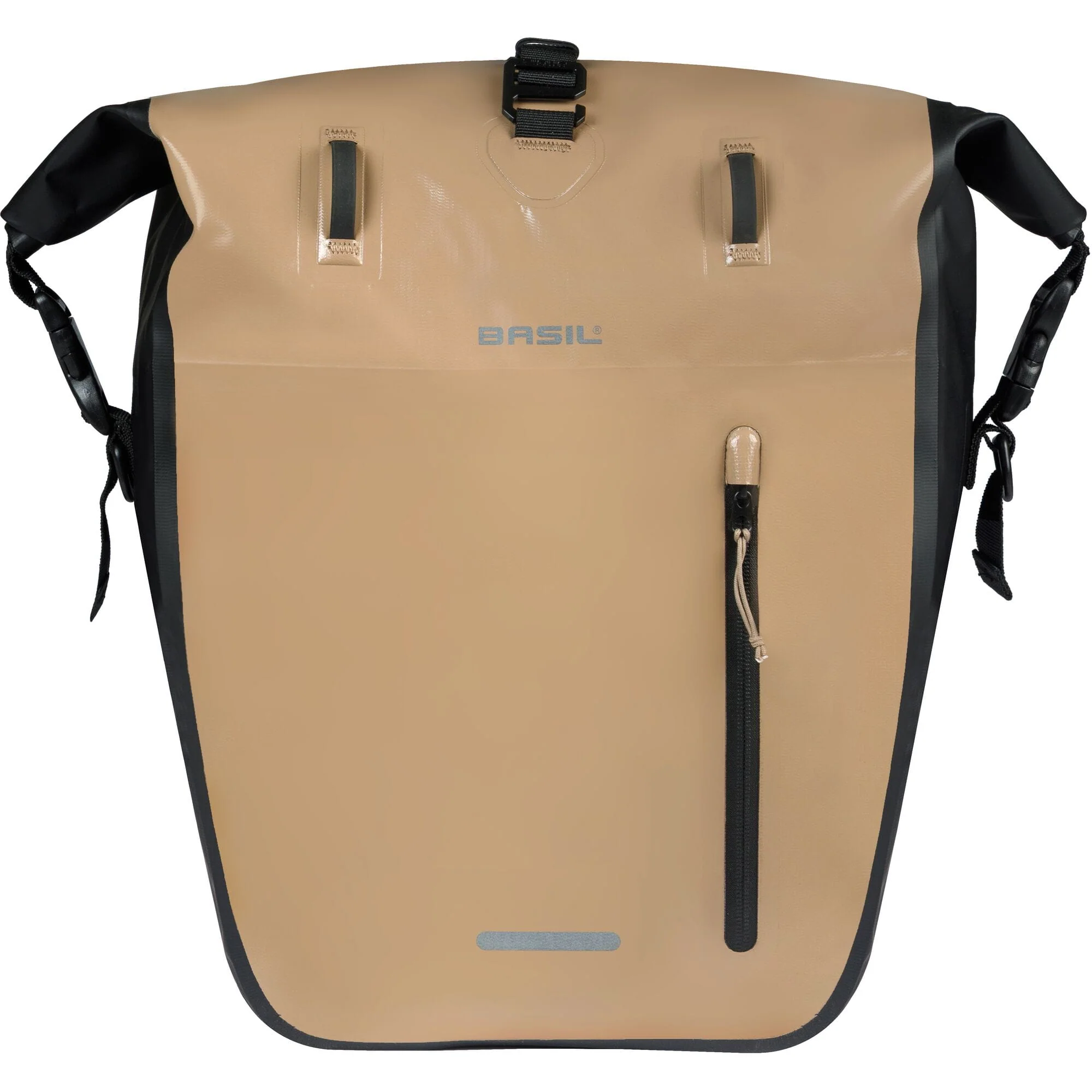 Basil Rivo 12-15L Single Bag Tarpaulin MIK Hooks Sand Black - Image 5