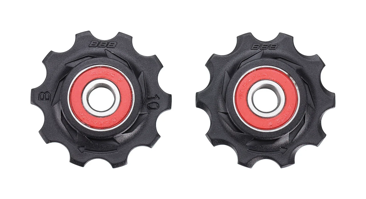 BBB RollerBoys 10T Ceramic JockeyWheels 7/8/9/10Speed Shimano-Campag-Sram BDP-11