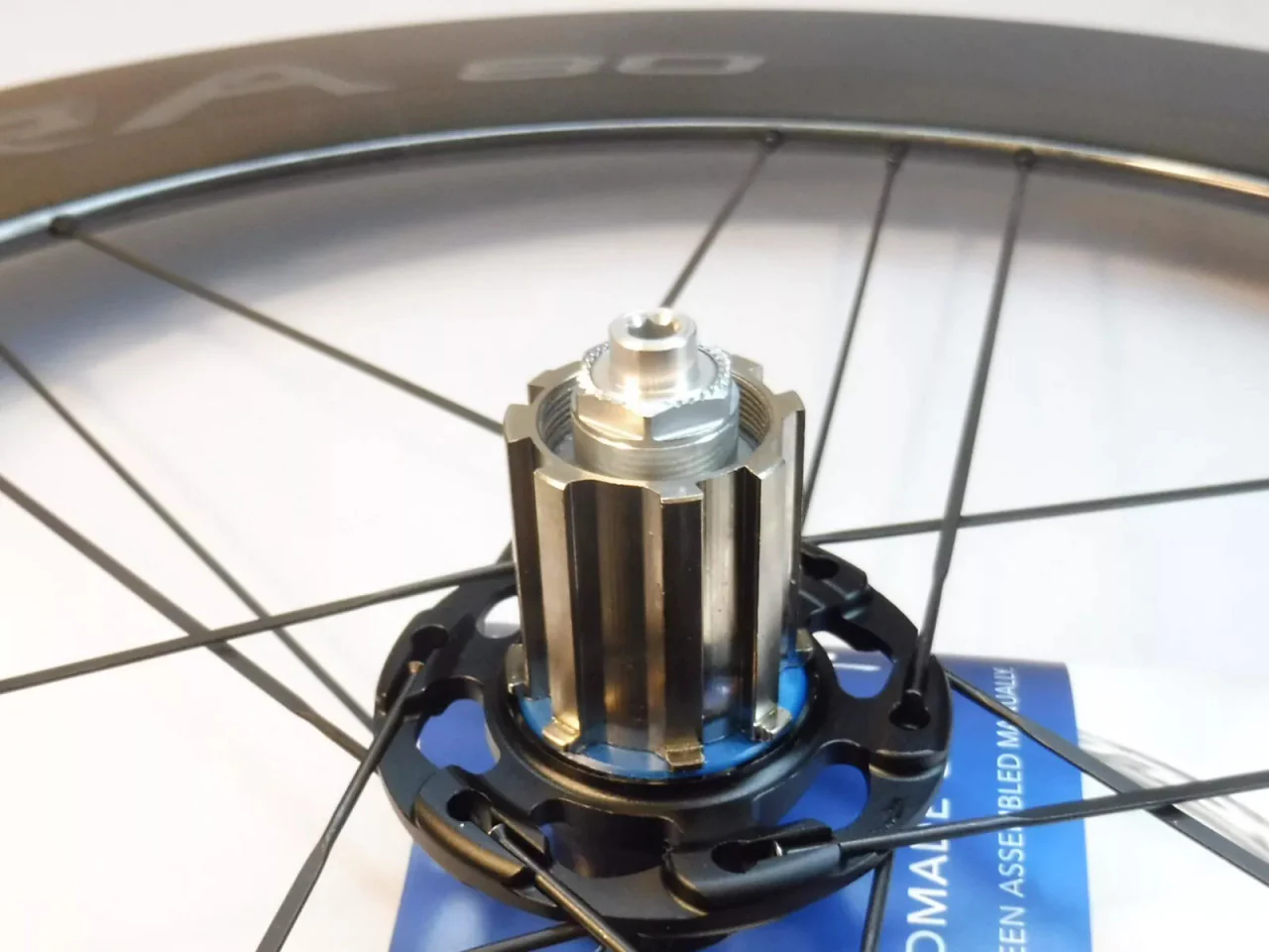 Campagnolo Bora Ultra 80 Tubular Rim Brake Carbon Wheelset - WH12-BOTFR80DK - Image 2