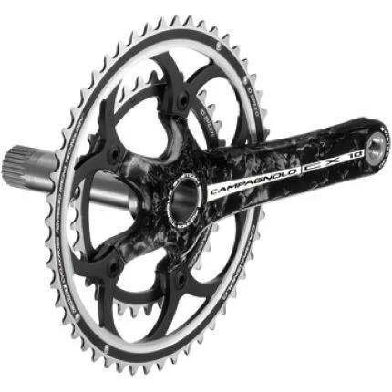 Campagnolo CX10 Power Torque FC11-CX 10 Speed Carbon Chainset In Black - Image 2
