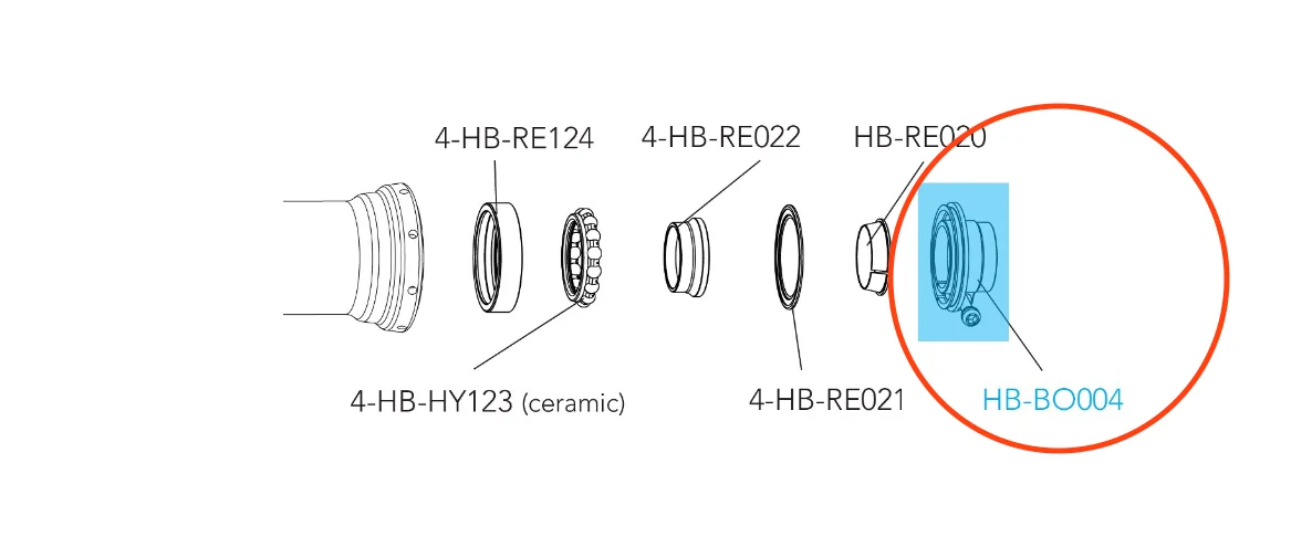 Campagnolo HB-BO004 Hub Adjusting Cone - Image 2