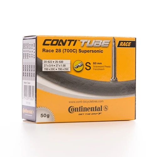Continental Race 28 Supersonic Lightweight Bicycle Inner Tubes 700c - Image 4