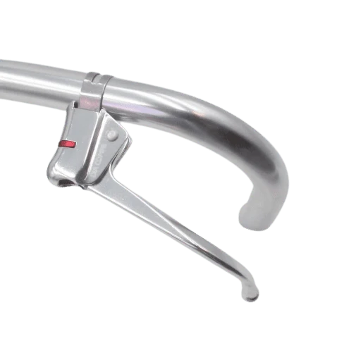 Dia-Compe 139 Guidonnet 23.8mm Under Bar Brake Levers In Silver - Image 2