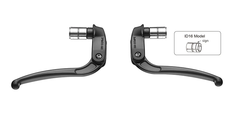 Dia-Compe 189 ID16.5-19mm Brake Levers In Silver or Black - Image 3