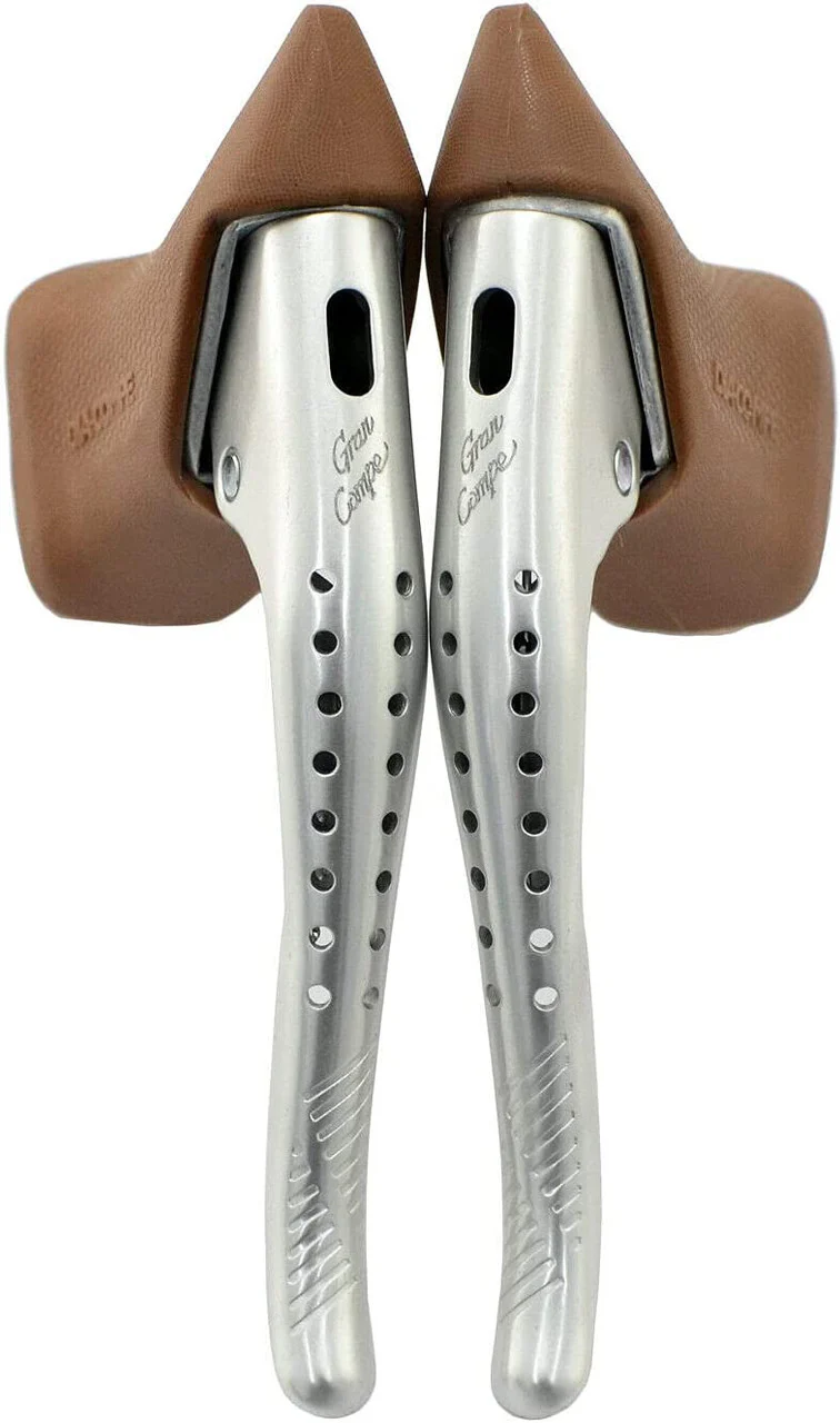 Dia-Compe Grand Compe GC07H CNC Drilled Road Drop Retro Brake Levers - Image 3