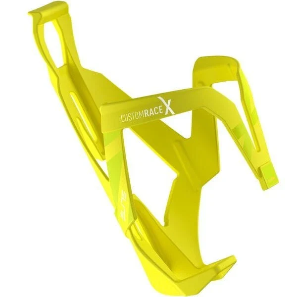 Elite Custom Race X Cage + Elite Fly 550ml Water Bottle Bike Bundle Fluro Yellow - Image 2