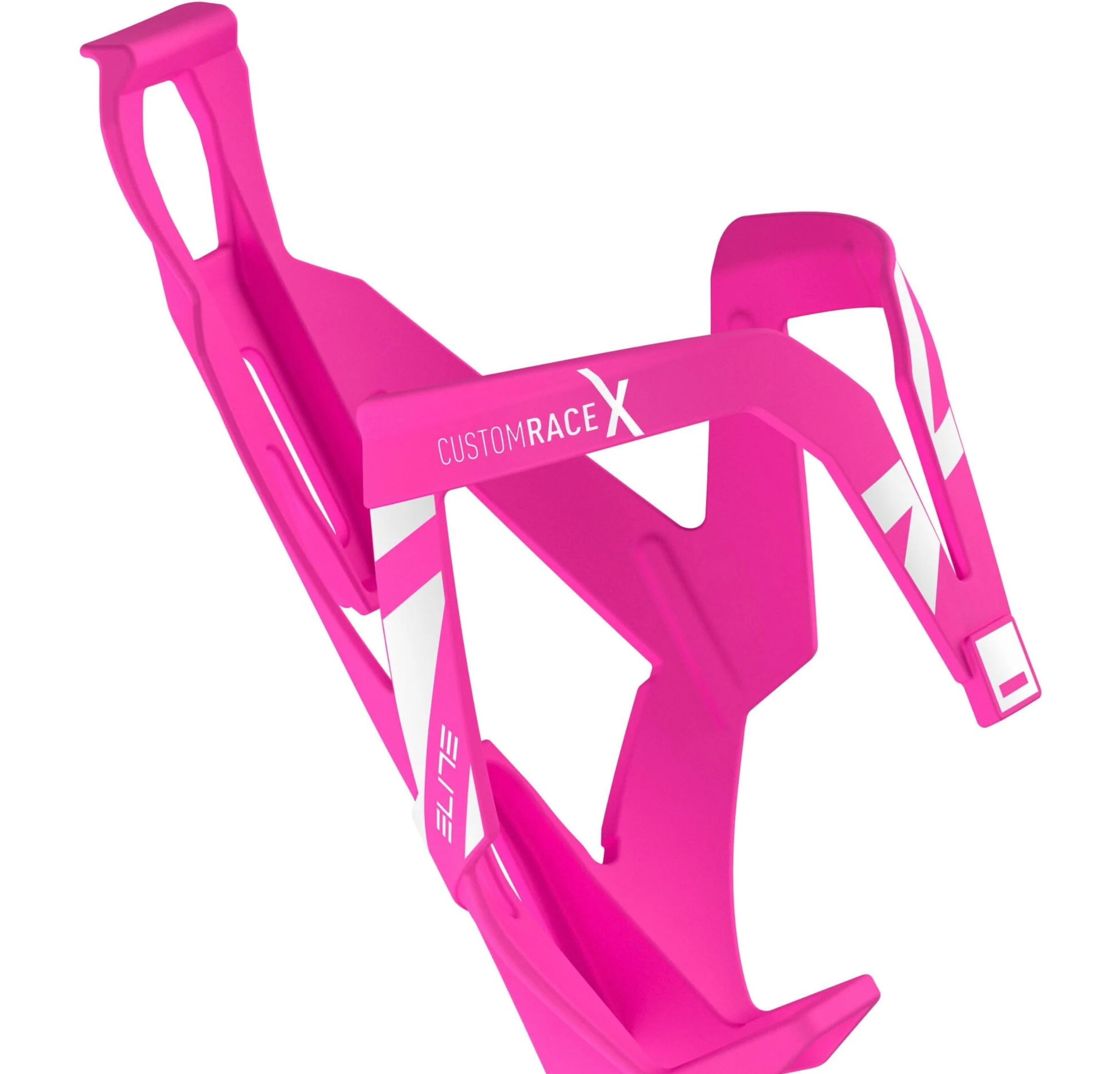 Elite Custom Race X Cage + Elite Fly 550ml Water Bottle Cycling Bike Bundle Pink - Image 3