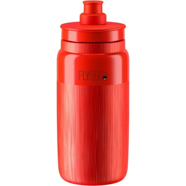 Elite 550ml Water Bottle & Cage + DMR V6 Pedal & DMR Deathgrips MTB Bike Bundle Red - Image 2
