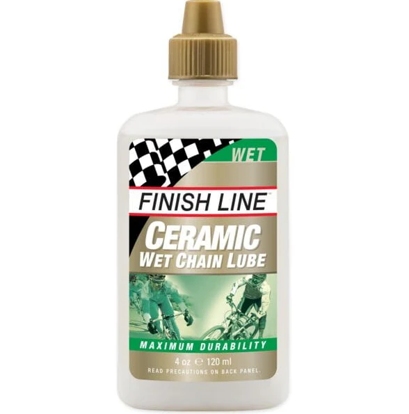 Finish Line Ceramic Wet Chain Lube 4 oz / 120 ml Bottle - Image 3