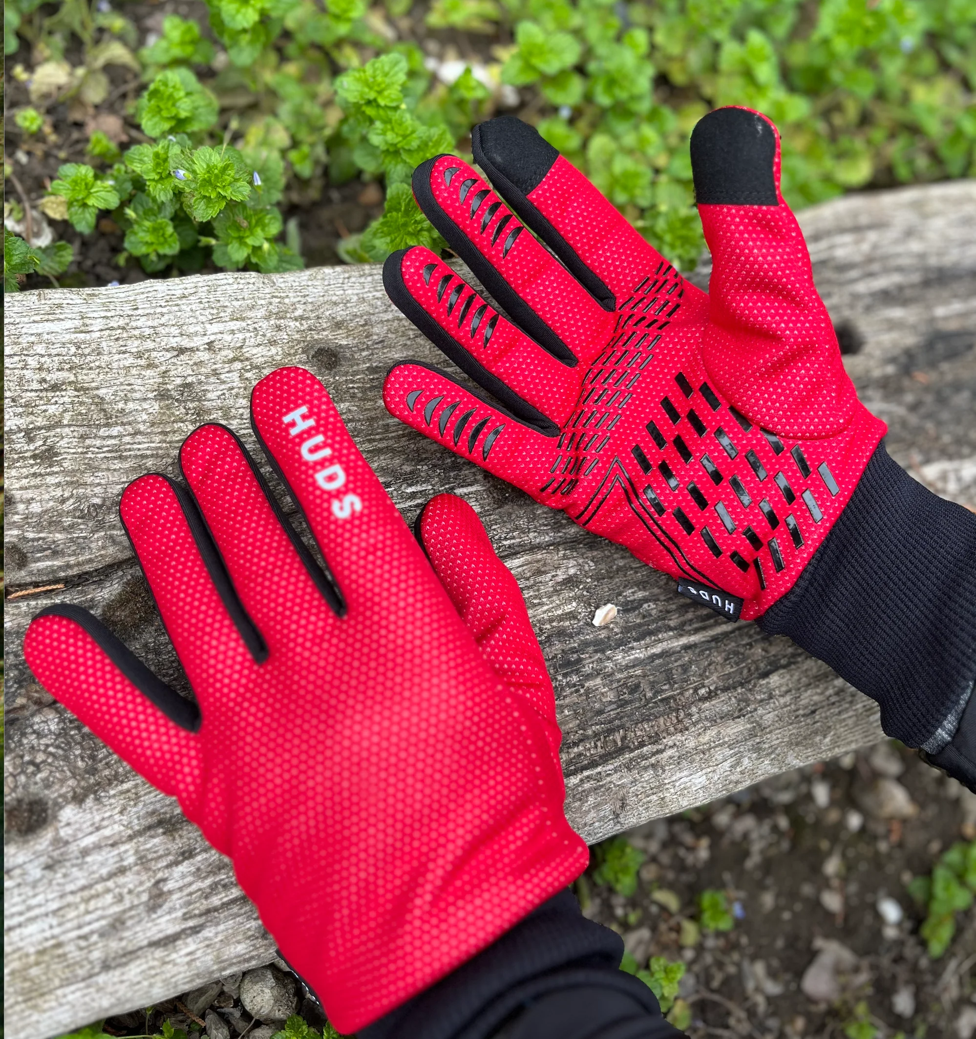 HUDS Wind Stop Thermal Lined Lightweight Warm Cycling Winter Gloves - Image 12