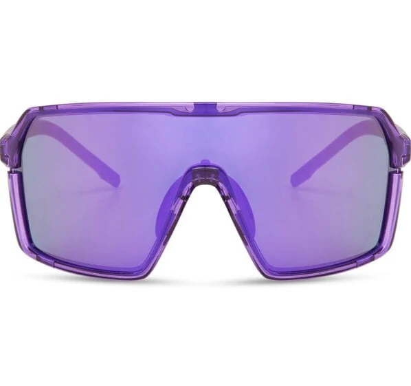 Madison Crypto Air Cycling Sunglasses 3 pack Changeable Lens - Crys Gloss Purple / Purple Mirror - Image 4