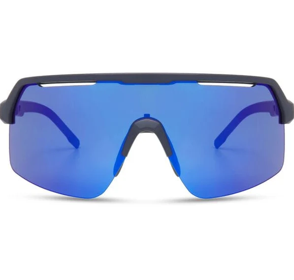 Madison Crypto Air Cycling Sunglasses 3 pack Changeable Lens | Ink Navy Frame / Blue Mirror Lens - Image 4