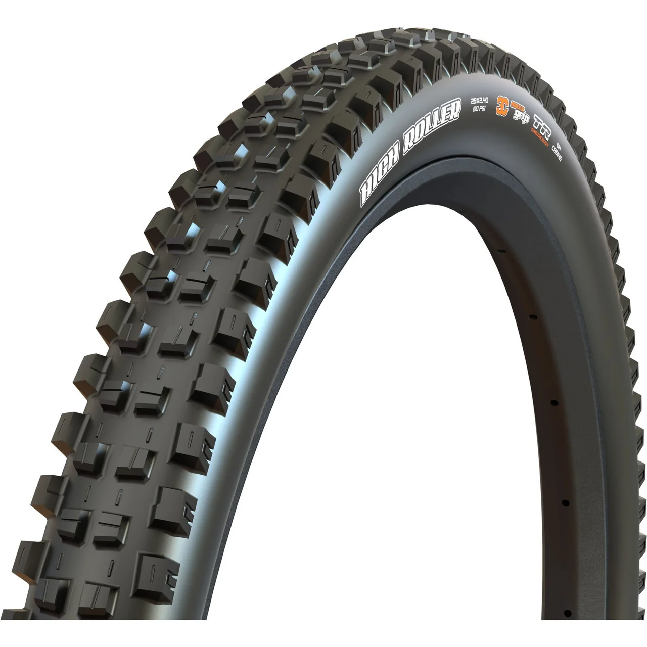Maxxis High Roller 3 120x2 TPI 3C MaxxGrip DoubleDown Tubeless Folding MTB Downhill Tyre