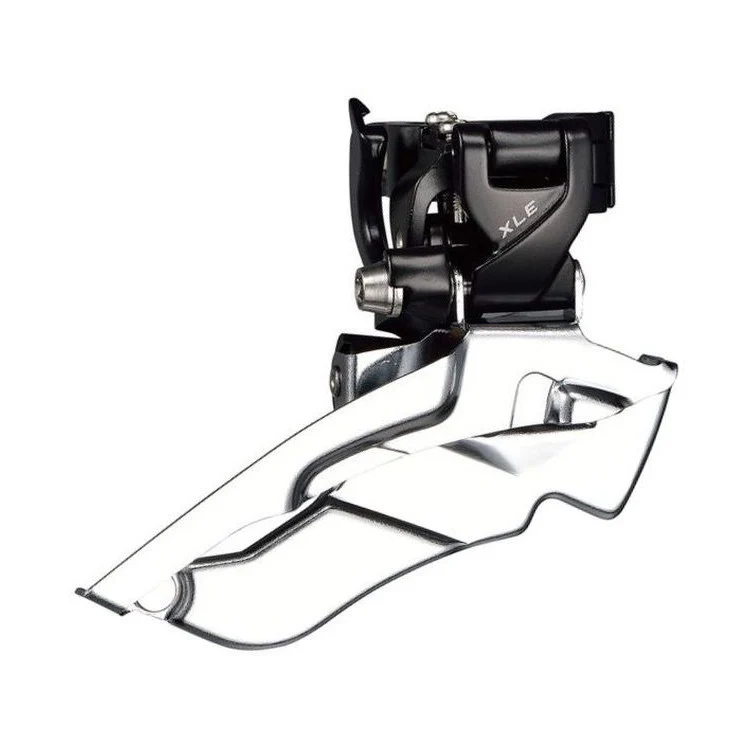 Microshift FD-M613-B XLE 10 Speed Triple MTB Front Mech Band Clamp 34.9 (31.8 adapter) Shimano Compatible
