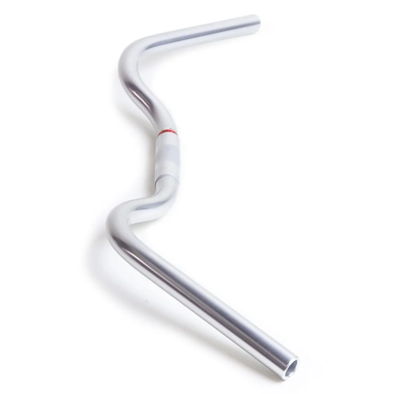 Nitto B355AA Kite Swept Back Bicycle Handlebars | 25.4mm Clamp | 630mm Wide | Silver - Image 2