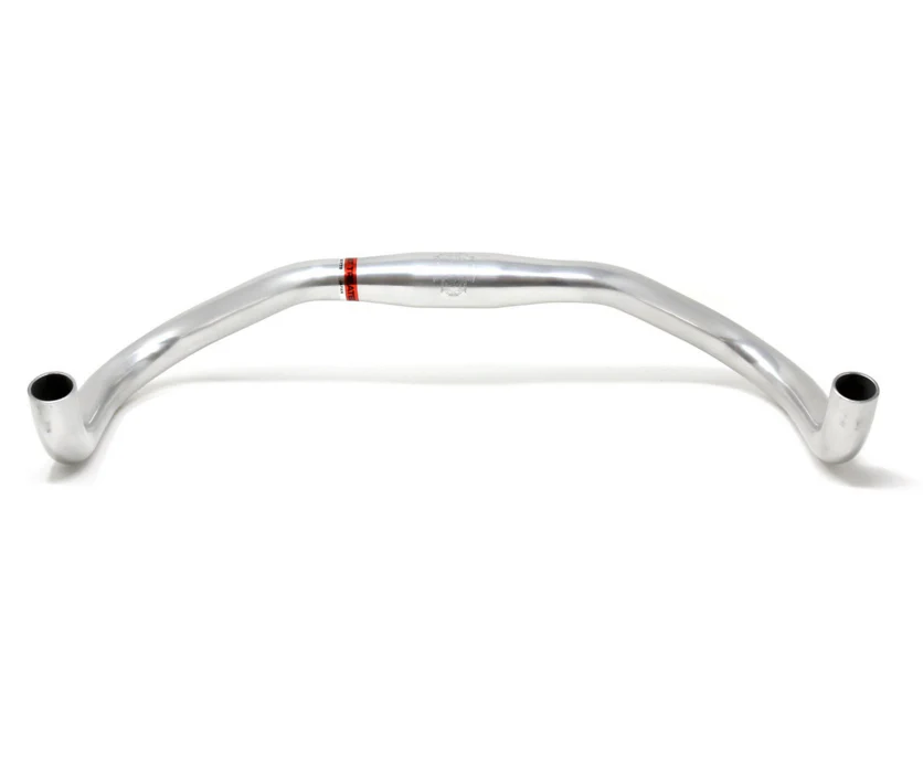 Nitto RB-030SSB Curved Oversize Bullhorn Handlebars | 31.8mm Clamp | Silver - Image 2