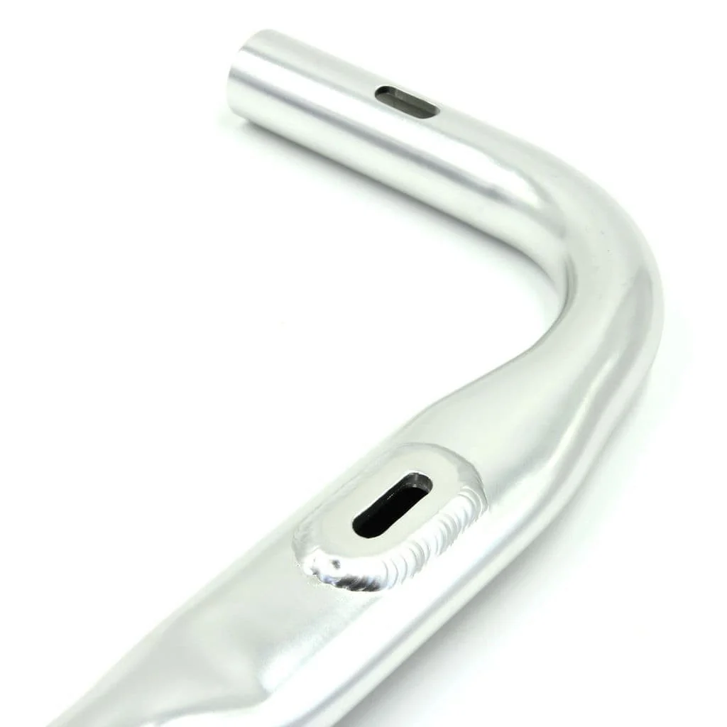 Nitto RB-036 Bullhorn Handlebars | 31.8mm Clamp | 420mm Wide | Silver - Image 3