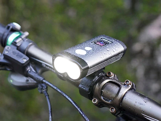 Ravemen PR2000 USB Rechargeable DuaLens Front Light with Remote in Grey/Black RRP £150 - Image 5