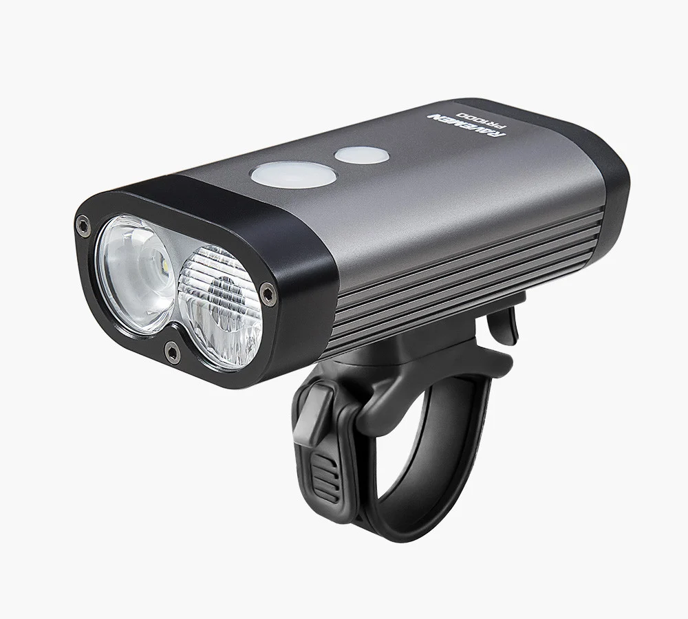 Ravemen PR1000 USB Rechargeable DuaLens Front Light with Remote in Grey/Black RRP £79.99 - Image 3