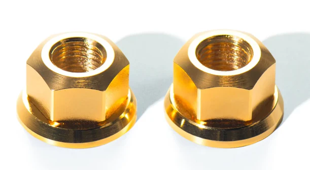 Runwell Elite M10 Rear 12mm Carbon Steel Track Nuts x2 - Image 4