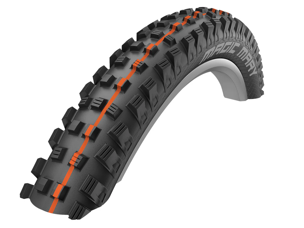 Schwalbe Addix Magic Mary Evo Super Trail Soft SnakeSkin TL-Easy Folding Tyre 29 x 2.4