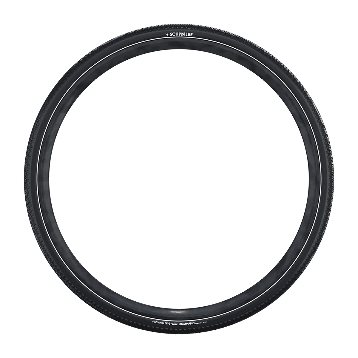 Schwalbe G-One Comp Plus Puncture Guard Wired Gravel Tube Tyre in Black Reflex - Image 4