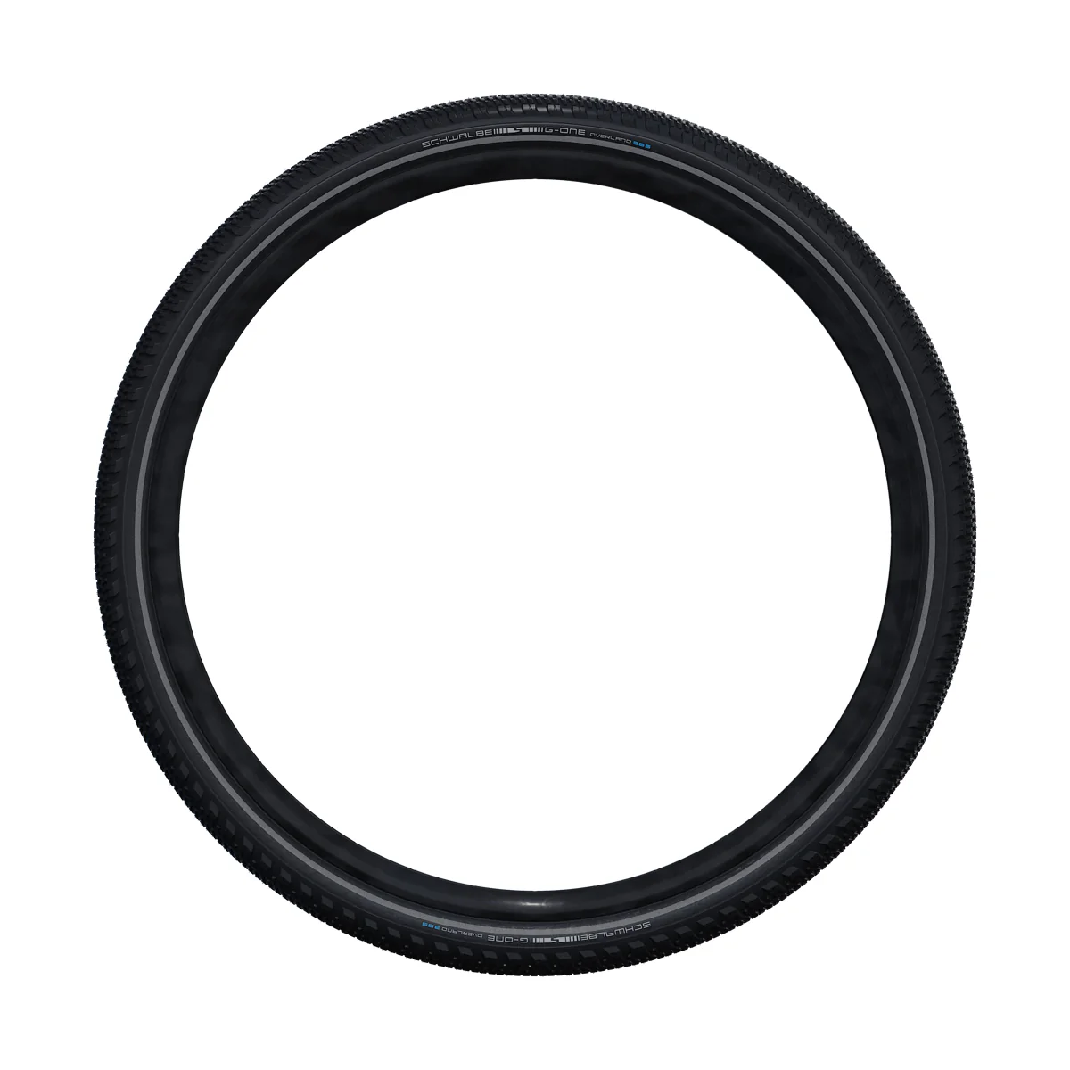 Schwalbe G-One Overland 365 4Season TLE Gravel Folding Tyre in Black/Reflex - Image 3