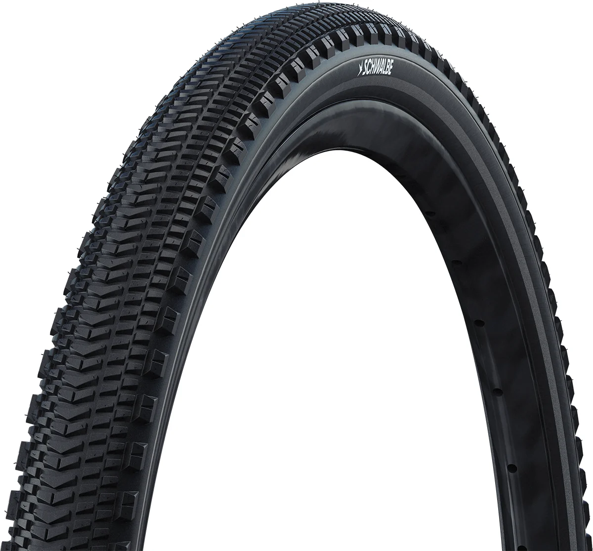 Schwalbe G-One Overland 365 TLR Folding Gravel Tyre in Black/Reflex
