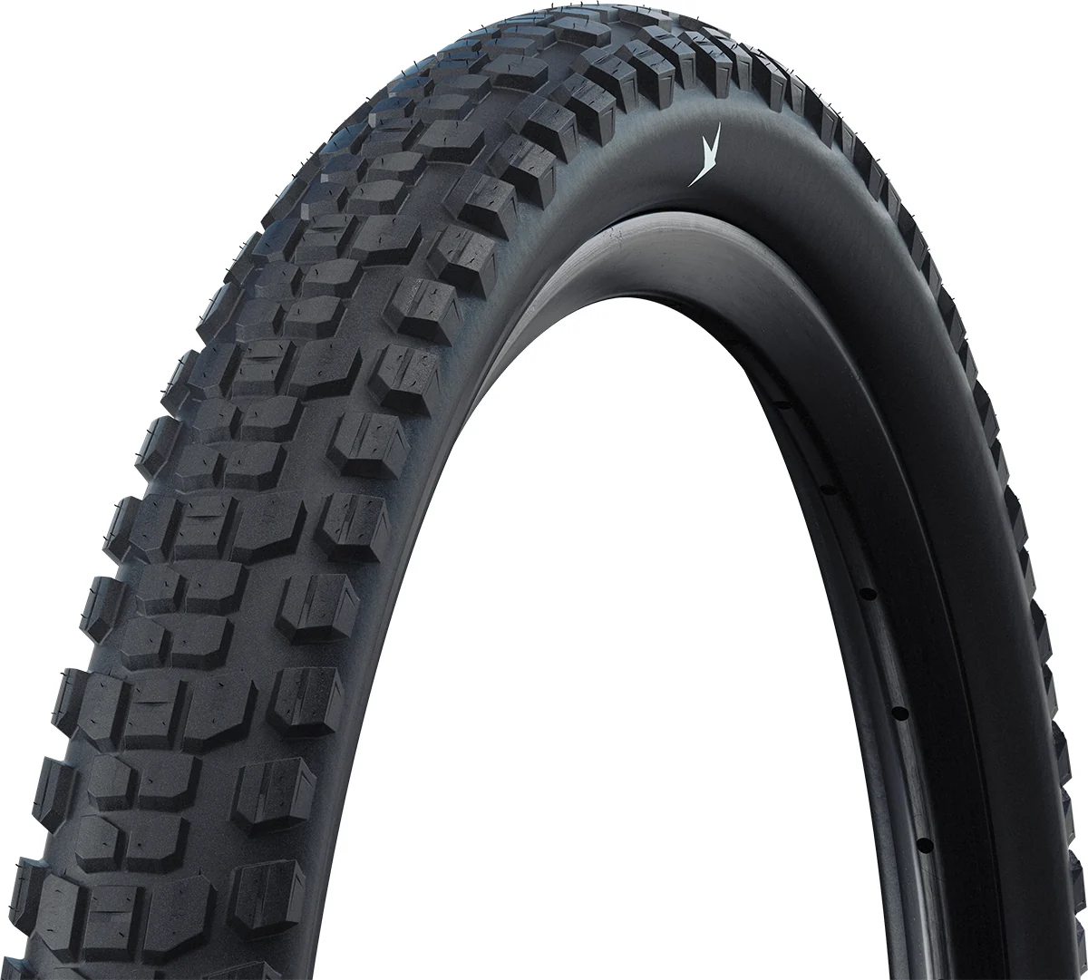 Schwalbe Hybrid Johnny Watts TLR Tubeless Folding Tyre in Black