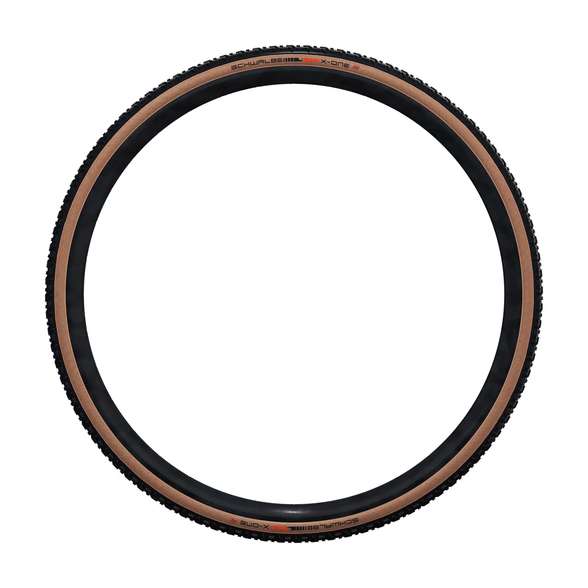 Schwalbe X-One R Super Race V-Guard TLE Gravel Cross Folding Tyre in Black Trans - Image 4