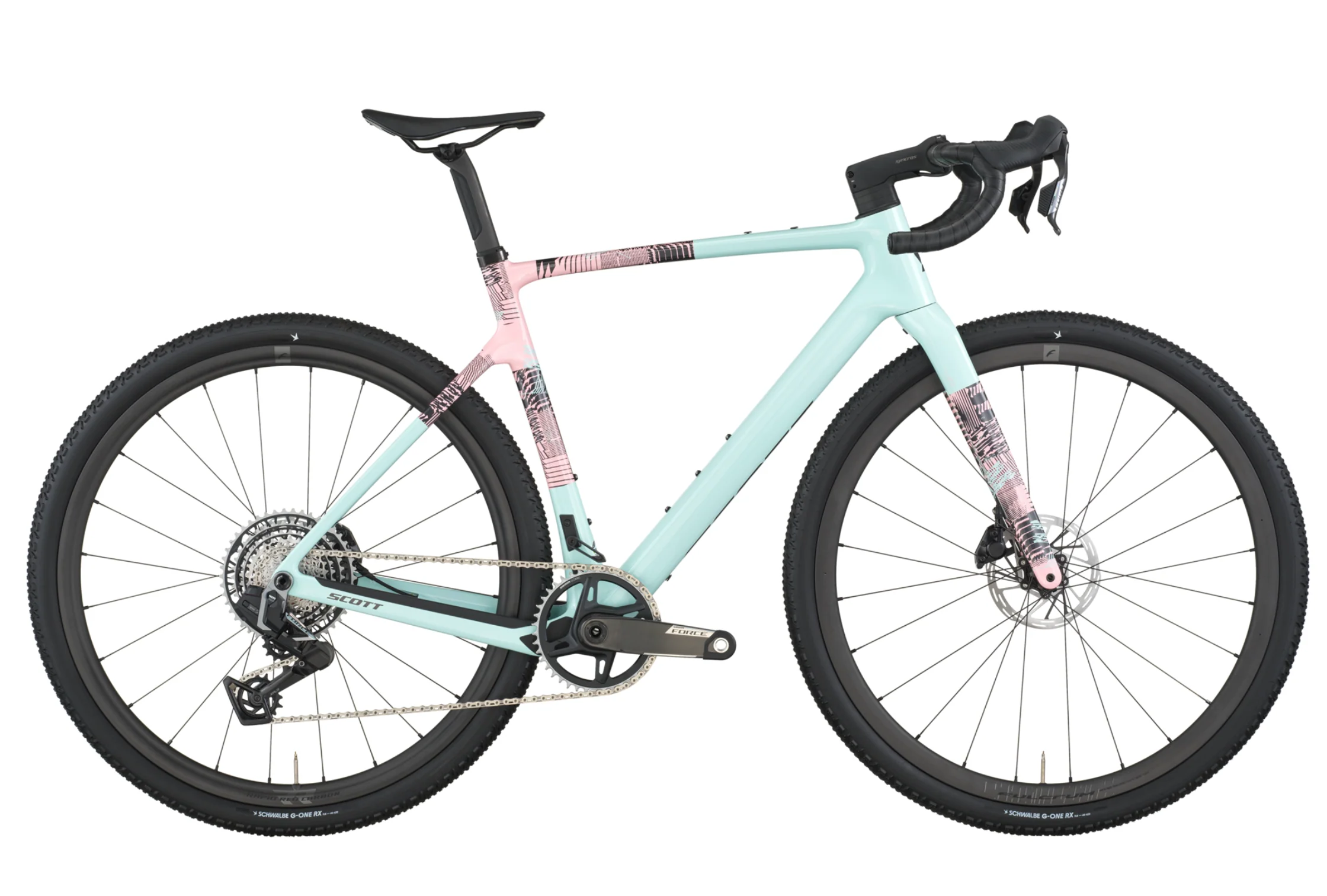 Scott Addict Gravel 10 Gravel Bike Gelato Blue Gelato Pink SIZE MEDIUM IN STORE READY FOR COLLECTION