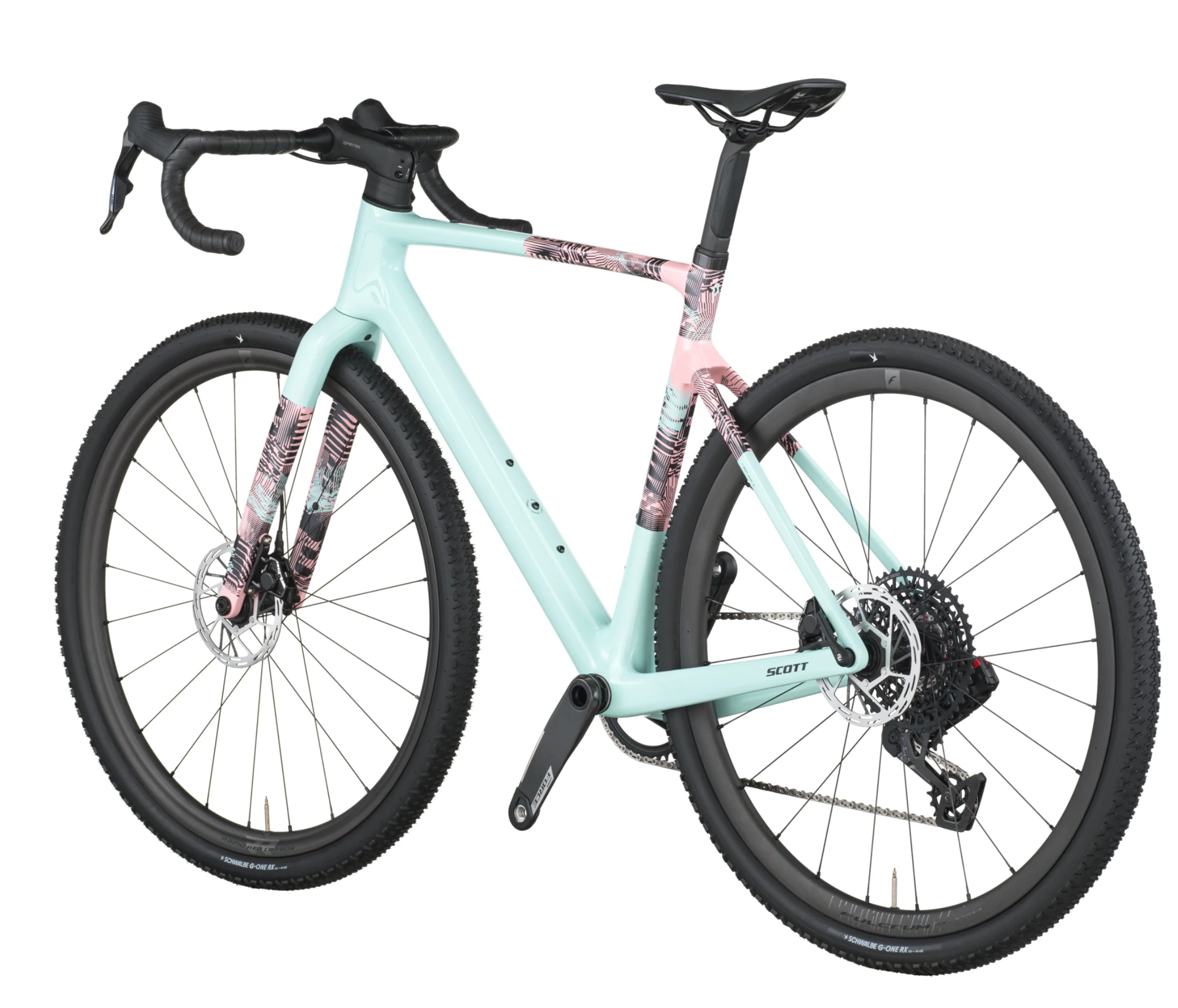 Scott Addict Gravel 10 Gravel Bike Gelato Blue Gelato Pink SIZE MEDIUM IN STORE READY FOR COLLECTION - Image 4