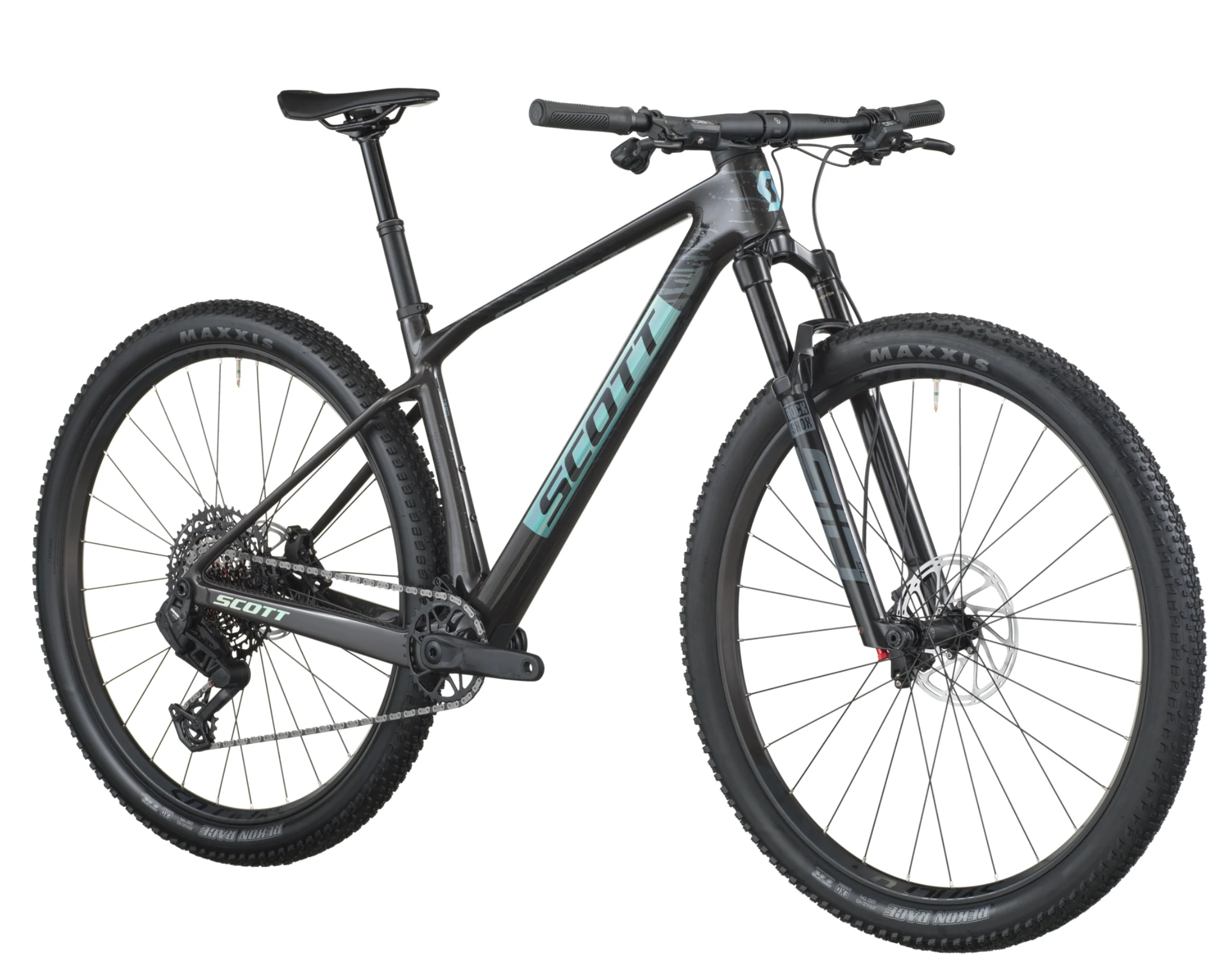 Scott Scale RC Team Hardtail Mountain Bike - Carbon Black - Image 2