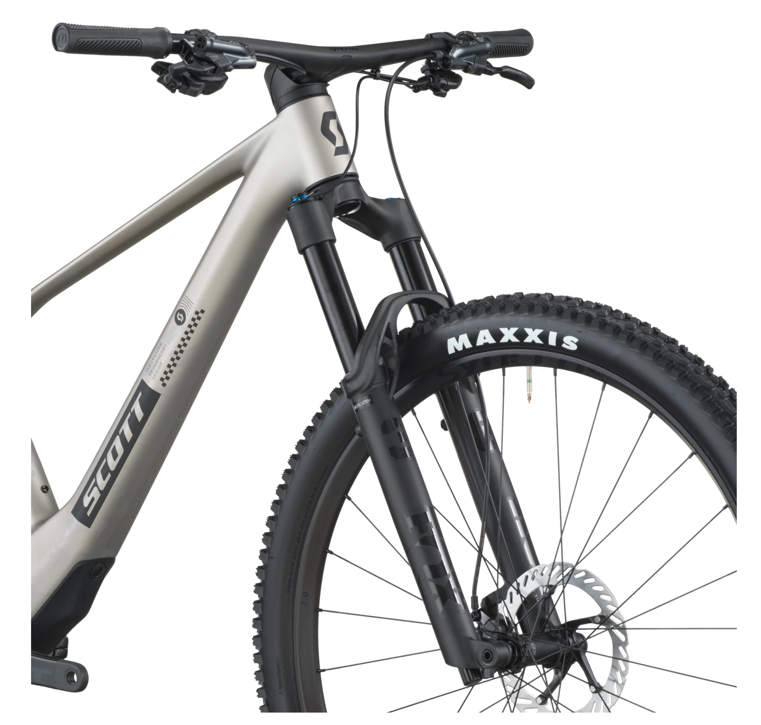 Scott Spark 910 Full Suspension Mountain Bike In Scratch Grey - Image 5
