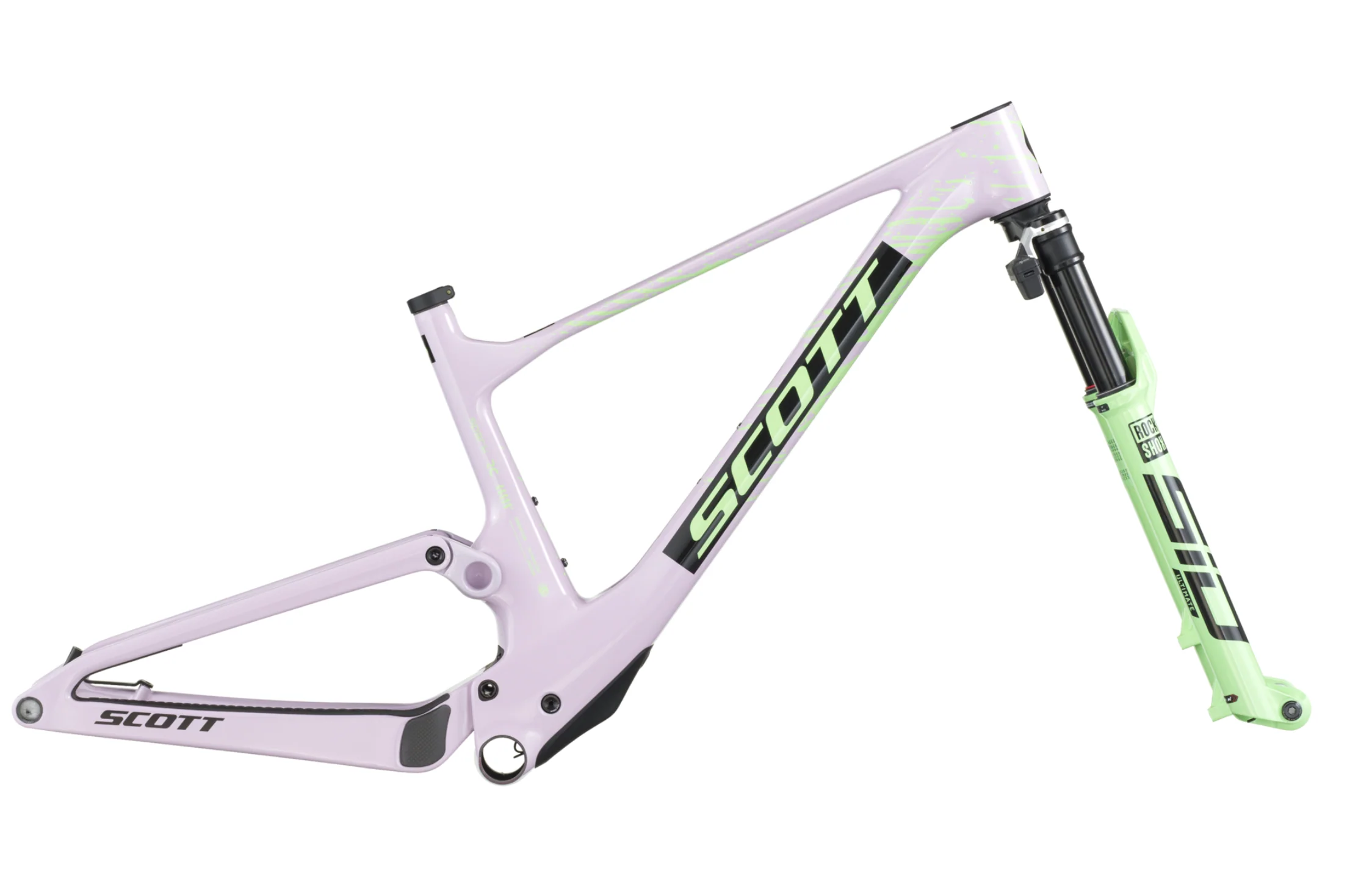 Scott Spark RC World Cup HMX Full Suspension Mountain Bike Frameset In Hush Purple - Image 2