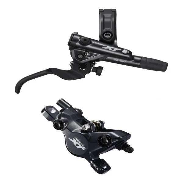 Shimano BR-M8100/BL-M8100 XT Bled Brake Lever/Post Mount Calliper - Image 2