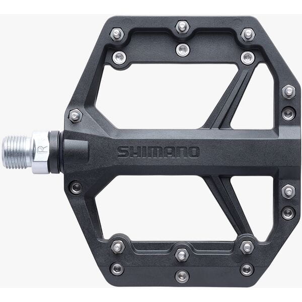 Shimano PD-GR400 Resin Flat Pedals In Black - Image 2