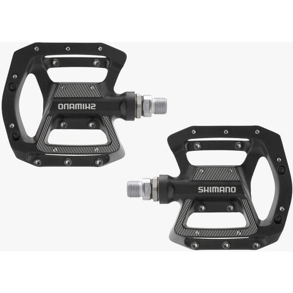 Shimano PD-GR500 MTB Flat Platform Pedals In Black - Image 3