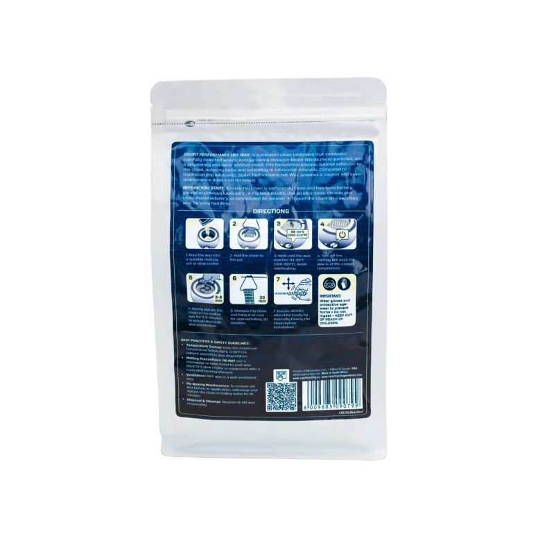 Squirt Performance Bicycle Chain Hot Wax Treatment - Image 3