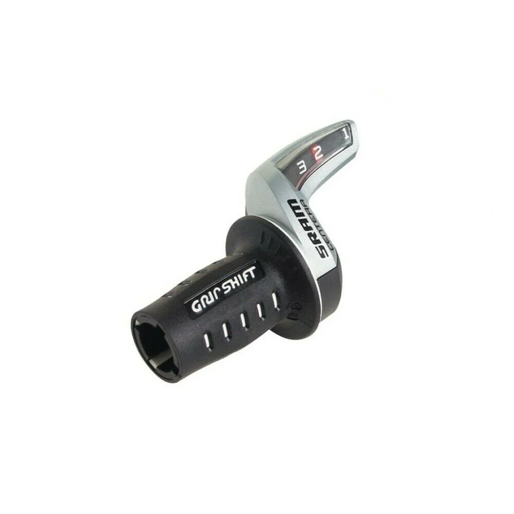 Sram Centera Left Hand MTB Twist Shifter - 3 Speed Front - Shimano Compatible
